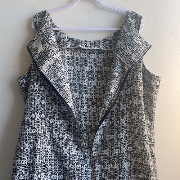 Maxi Dress Black and White 26W - Picture 7 of 7